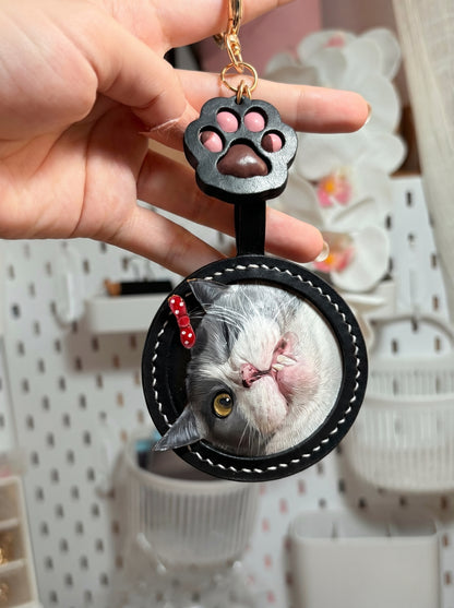 Handmade Leather Pet Portrait
