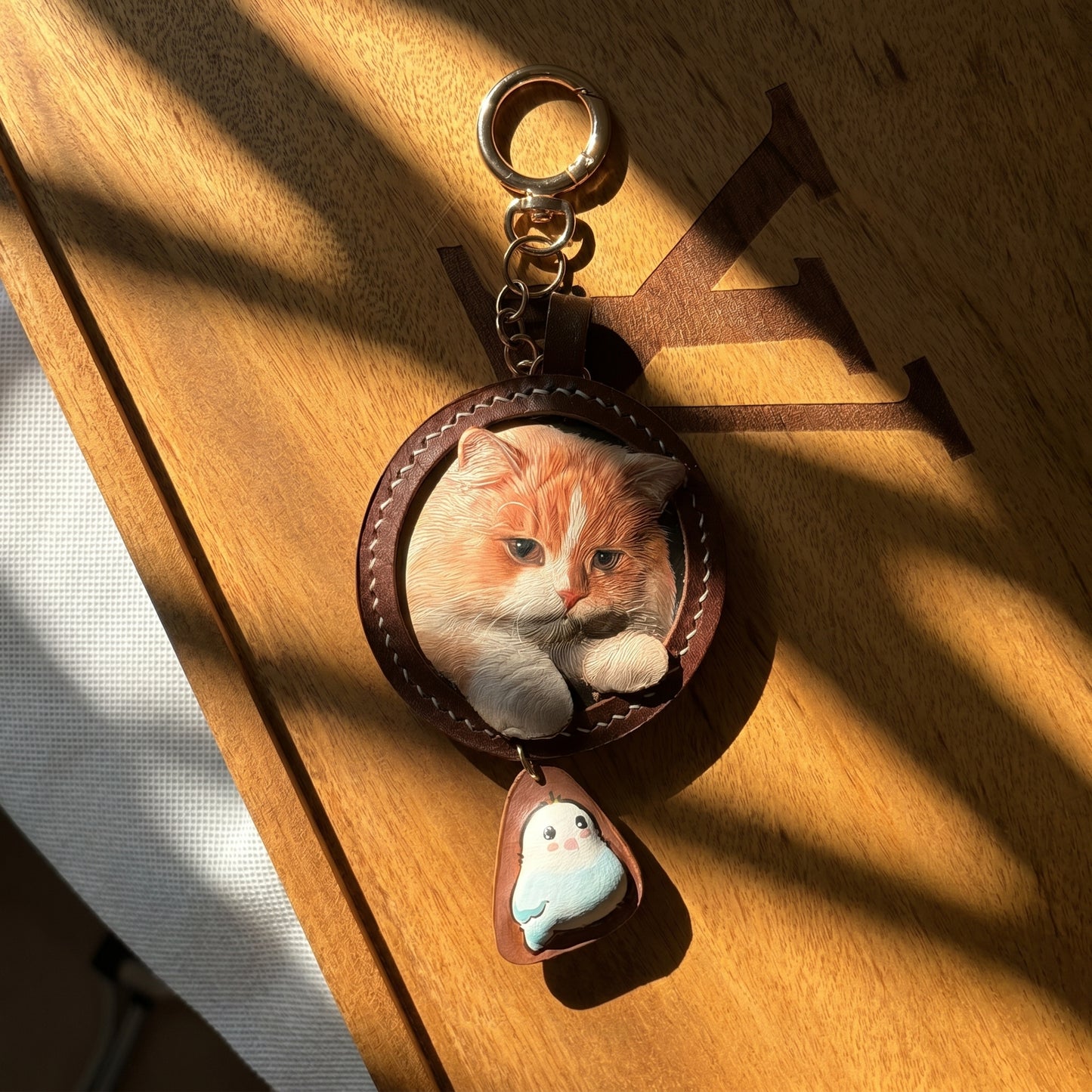 Handmade Leather Pet Portrait