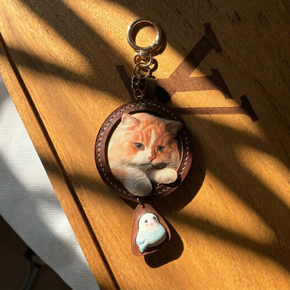 Handmade Leather Pet Portrait