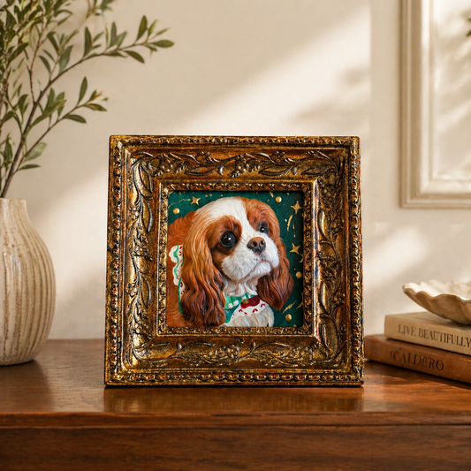 The Handmade Pet Portrait Frame